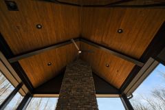 Ceiling Detail Rear Covered Porch