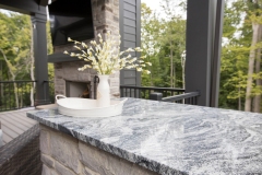 Grill Station Countertop and Stone