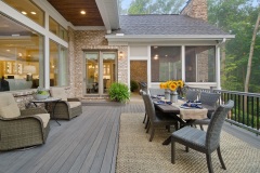 Porch Dining Area Liberty Twp