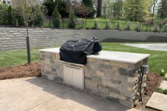 Grilling Station Custom Home Patio in Mt. Lookout