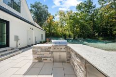 Outdoor Kitchen with Pool and Covered Porch Liberty Twp