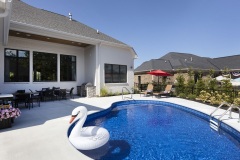 Custom Home With Pool, Grilling Station and Pool Bathroom