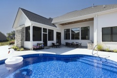 Custom Home With Pool, Grilling Station and Pool Bathroom