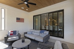 Rear Covered Porch Off Dining Area
