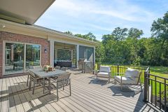 Covered Screen-in Porch with Sundeck