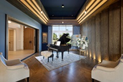 Acoustically Designed Piano Room