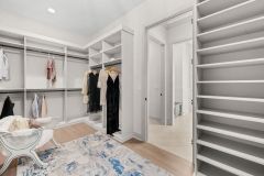 Primary Suite Walk-in Closet