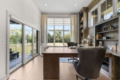 Home Office/Study With Private Porch and Built-ins