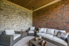Private Porch Off Study