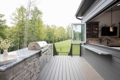 The Woodford Pass Through Window Between First Floor Bar and Grilling Area
