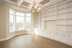 The Philadelphia Library with Painted Coffered Ceiling