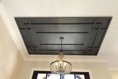 Stony Oaks Foyer with Custom Painted Ceiling With Molding Design
