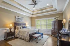 Tray Ceiling in Primary Bedroom