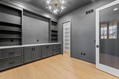 Moody-dark-color-drenched-home-office-with-built-in-cabinetry-5