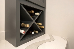 Custom Cabinetry Wine Storage The Woodford Lower LEvel BAr