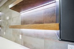 Backsplash 12x24 Cement Look Home Bar