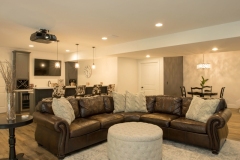 The Woodford Basement Bar and Entertainment Area