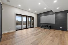 Copper Creek Lower Level Entertainment Area with Walkout