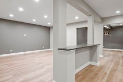 Heartland Haven Lower Level Entertainment Area and Counter