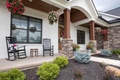The Bradford Covered Front Porch