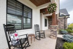 The Bradford Covered Front Porch