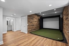 Golf Simulator Lower Level 