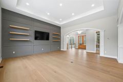 Arched Doorway to Great Room and Home Entry at Goshen Estate