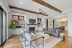 Great Room Built Ins at River Belle