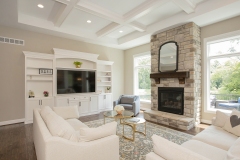 Great Room Built-ins at The Bradford