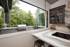 Pass-Through Window to Grill Station at The Woodford