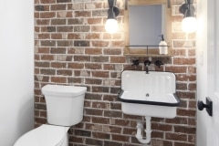 Lower Level Powder Room at The Onyx