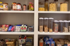 Organized Walk In Pantry