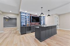 Lower Level Bar With Seating