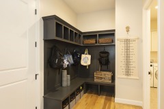 Stony Oaks Mudroom with Bench and Cubbies