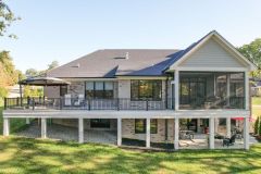 The House of Tranquility Deck with Screened-In Porch