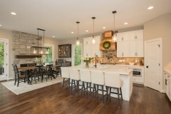 Oversized Island with Seating at The Bradford