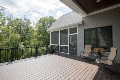 Sun Deck & Screened-In Porch at The Revelli