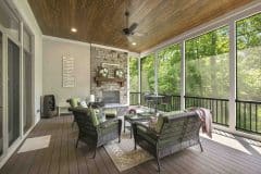 Screened-In Porch at Hartley Reserve