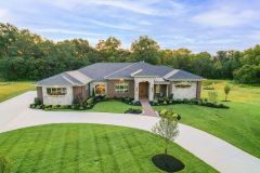 Modern Transitional Ranch Architectural Style With Low Pitched Roof