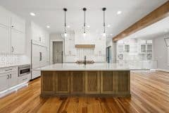 Custom kitchen cabinetry with 2 tones - The Vandoren