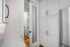 Kitchen Walk-in Pantry with pocket doors - The Vandoren