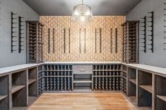 Custom Wine Room in lower level - The Vandoren