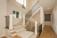 custom home grand staircase Cincinnati