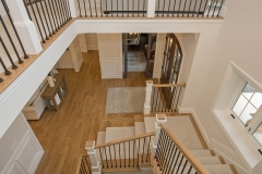 custom home grand staircase Cincinnati