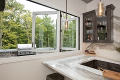 Folding Pass Through Window between bar and covered porch