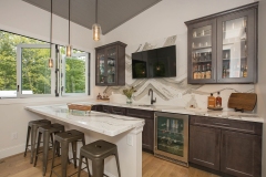 First Floor pub in Cincinnati Custom Home