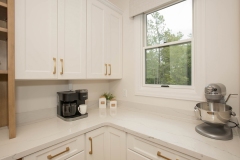 Cincincinnati Custom home walk-in pantry with custom built-ins
