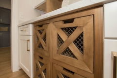 Cincincinnati Custom home walk-in pantry with custom built-ins