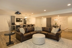 lower level-bar-entertainment-area-custom-home-by-wieland-builders-Cincinnati