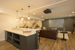lower level-bar-entertainment-area-custom-home-by-wieland-builders-Cincinnati
